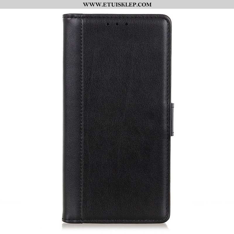 Etui Folio do Sony Xperia 1 IV Stylizacja Skóry